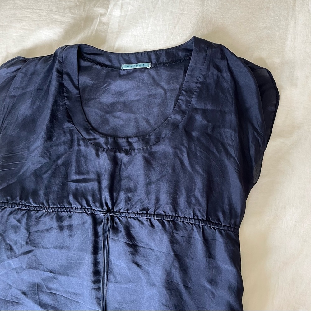 Velvet blouse - Picture 4 of 7